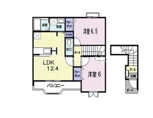 レフィナードの物件間取画像